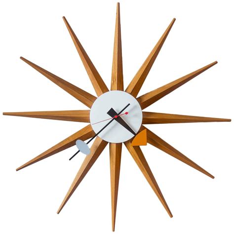 george nelson sunburst clock original